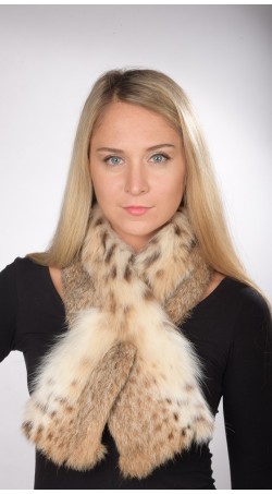 Lynx fur scarf